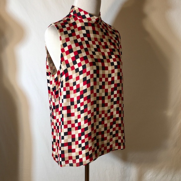 Rena Rowan Tops - Rena Rowan Sleeveless Silk Blouse